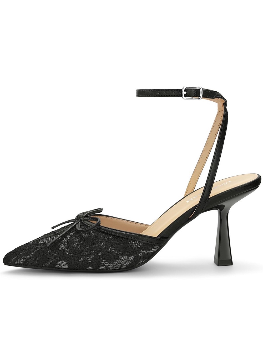 Women's lace bow high heels Shoes
